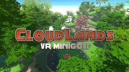 VR Arena game: Cloudlands Minigolf